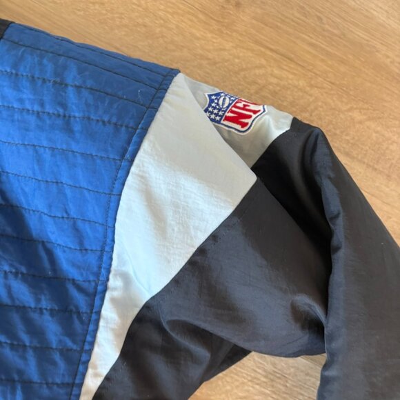 Dallas Cowboys Vintage Starter Jacket Large Kangaroo Pocket hooded - Picture 5 of 12